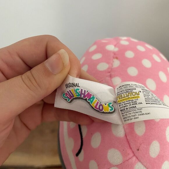 SQUISHMALLOW KellyToy pink black Disney Minnie Mouse 10 Inch - Picture 6 of 10